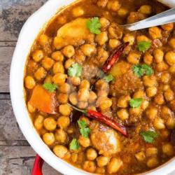 Aloo Chana Masala (recipe India)