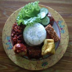 Nasi Rames Ikan Tongkol