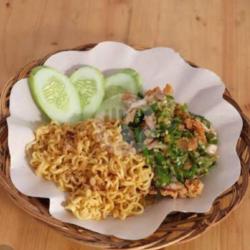 Paket Indomie Ayam Penyet Cabe Ijo