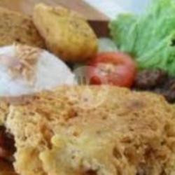 Ayam Selimut   Nasi