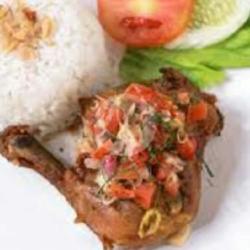 Paket Abg Samatah ( Ayam Bakar Gepuk Sambal Matah)