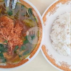 Soto Ayam Kampung Lamongan Plus Nasi