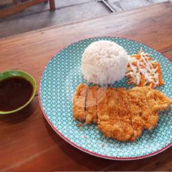 Nasi Chicken Katsu Teriyaki