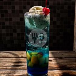 Blue Float Soda