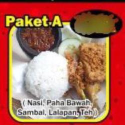 Ayam Kremes/penyet Paket A