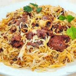 Nasikebuli Kambing Beras Basmati