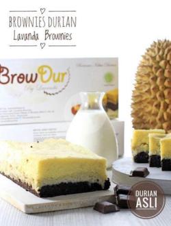 Brownies - Durian ( Browdur )