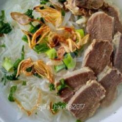 Bihun Rebus ,daging Sapi.