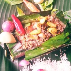 Nasi Bakar Ayam   Petai