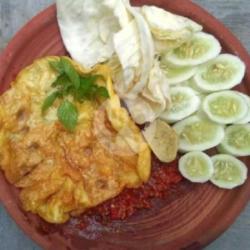 Telur Penyet Sambal Terasi Tanpa Nasi