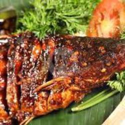 Ikan Kakap Putih Bakar