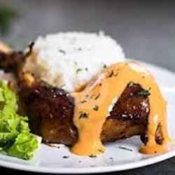 Ayam Bakar Saus Keju Nasi