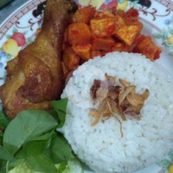 Nasi Ayam Goreng Kentang Balado