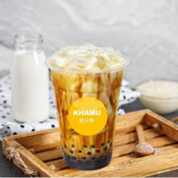 Milky Almond Boba Brown Sugar Large