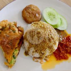 Nasi Sayur   Telur Dadar