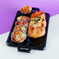 Shrimp Mayo Kimbab Yubu Combo