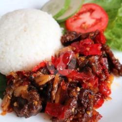 Nasi Sapi Sambal Balado Spesial