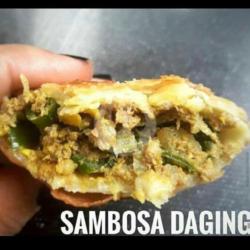 Sambosa Daging Cabe Ijo