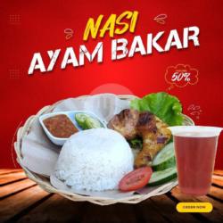 Nasi Ayam Bakar Special   Teh Manis