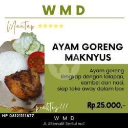 Ayam Goreng Maknyus Sambal Gila   Nasi