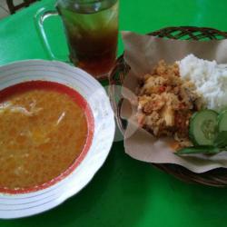 Ayam Geprek   Nasi   Kuah Tongseng