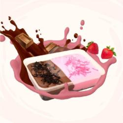 Lapis Kukus Dessert Choco Strawberry