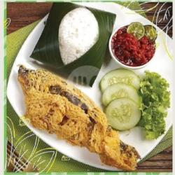 Nasi Bandeng Tulang Lunak Crispy Besar