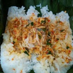 Nasi Bakar Suwir Ayam