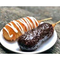 Mozarella Corn Dog Coklat / Mayonese