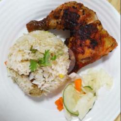 Butter Rice Ayam Bakar