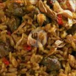 Nasi Goreng Ampela  Ati Jumbo