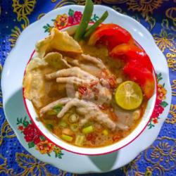 Soto Betawi Ceker Ayam Kuah Santan   Nasi