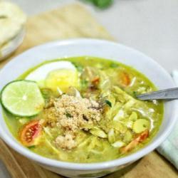 Nasi Soto Pisah (ayam, Telur)