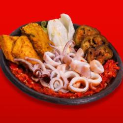 Nasi Cumi Penyet