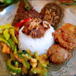 Nasi Rames Jengkol