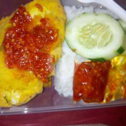 Rice Ayam Geprek   Tempe