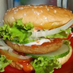 Chicken Patties Burger