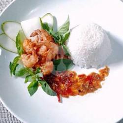 Sego Udang Crispy Sambal Original Bu Harnis