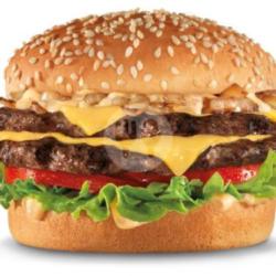 Double Cheese Beef Burger