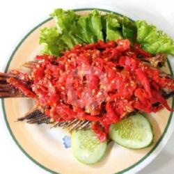 Ikan Mujaer Balado Merah Padang