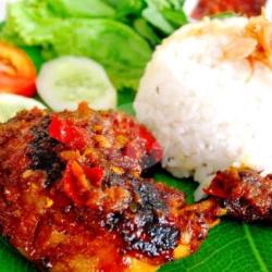 Ayam Bakar Pedas   Nasi