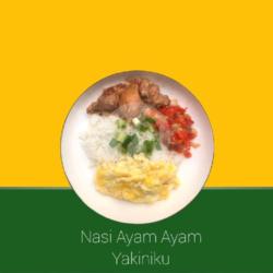 Nasi Telur - Ayam Yakiniku