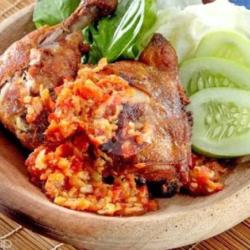 Paket Nasi Ayam Penyet Super Pedasss