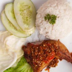 Paket Nasi Ayam Gepuk
