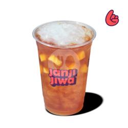 Peach Tea With Coco Jelly