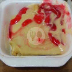 Kue Pancong Strawberry Susu 1 Pcs