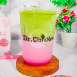 Strawberry Matcha Latte