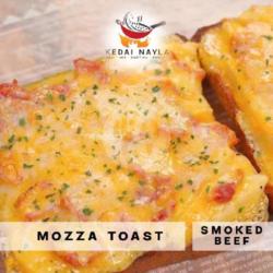 Smoked Beef Mozza Toast