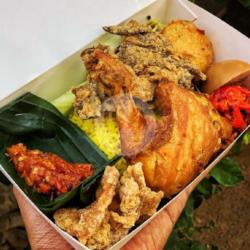 Nasi Kuning   Kulit Ayam