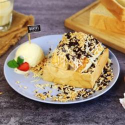 Ice Cream Toast Choco Cheese Nut